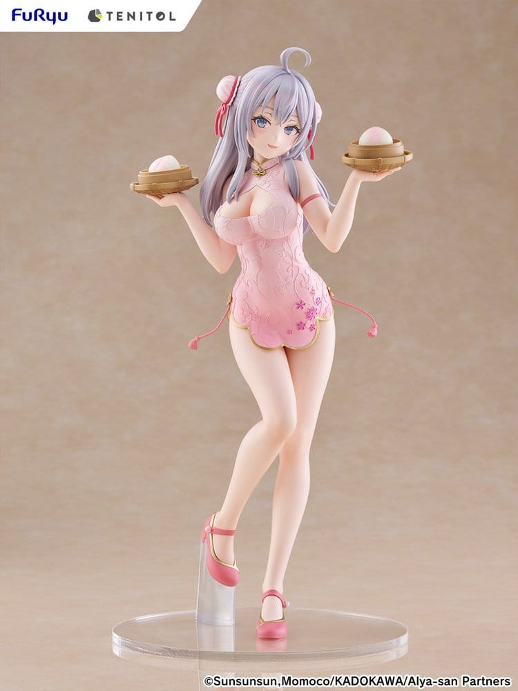 Alya Sometimes Hides Her Feelings in Russian figurine PVC Tenitol Tall Alya Cheongsam Ver. 29 cm