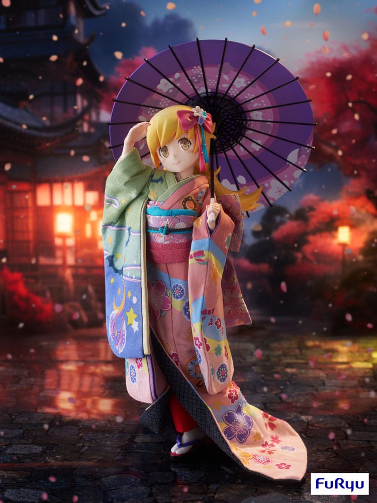 Monogatari statuette PVC 1/4 Shinobu Oshino Japanese Doll 42 cm