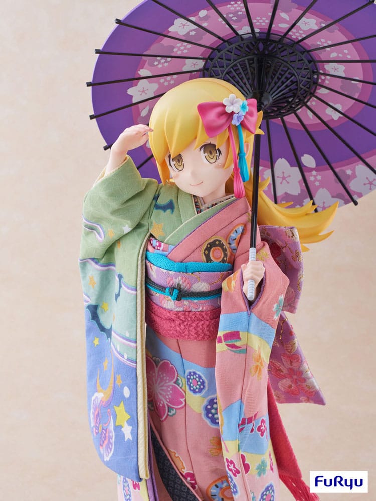 Monogatari statuette PVC 1/4 Shinobu Oshino Japanese Doll 42 cm