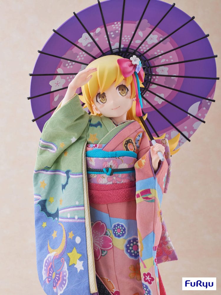 Monogatari statuette PVC 1/4 Shinobu Oshino Japanese Doll 42 cm