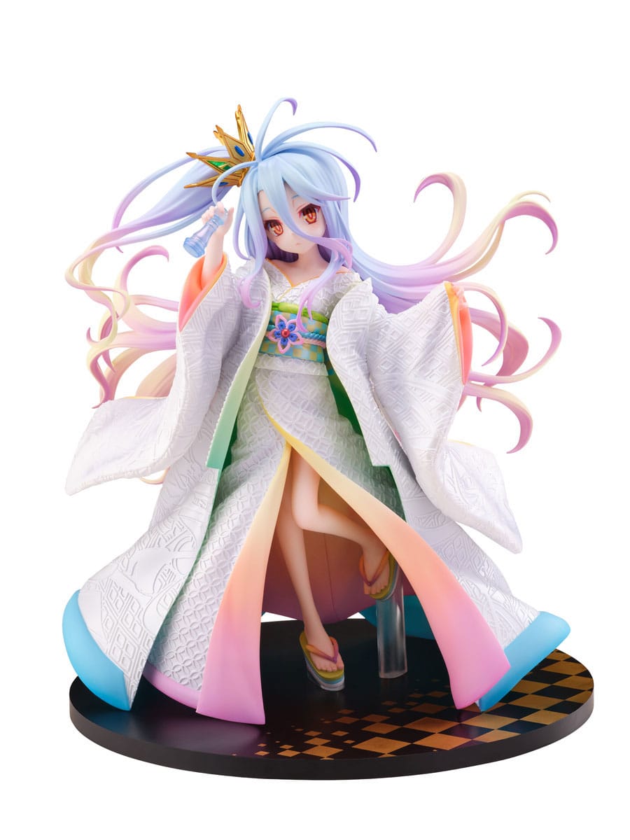 No Game no Life statuette PVC 1/7 Shiro -Shiromuku- 23 cm