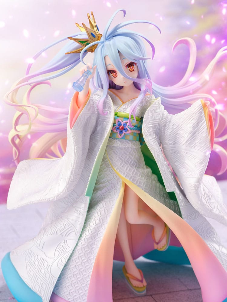 No Game no Life statuette PVC 1/7 Shiro -Shiromuku- 23 cm