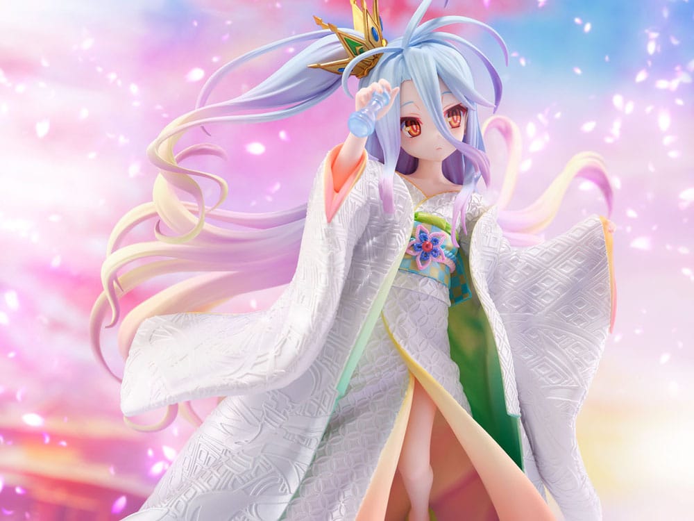 No Game no Life statuette PVC 1/7 Shiro -Shiromuku- 23 cm