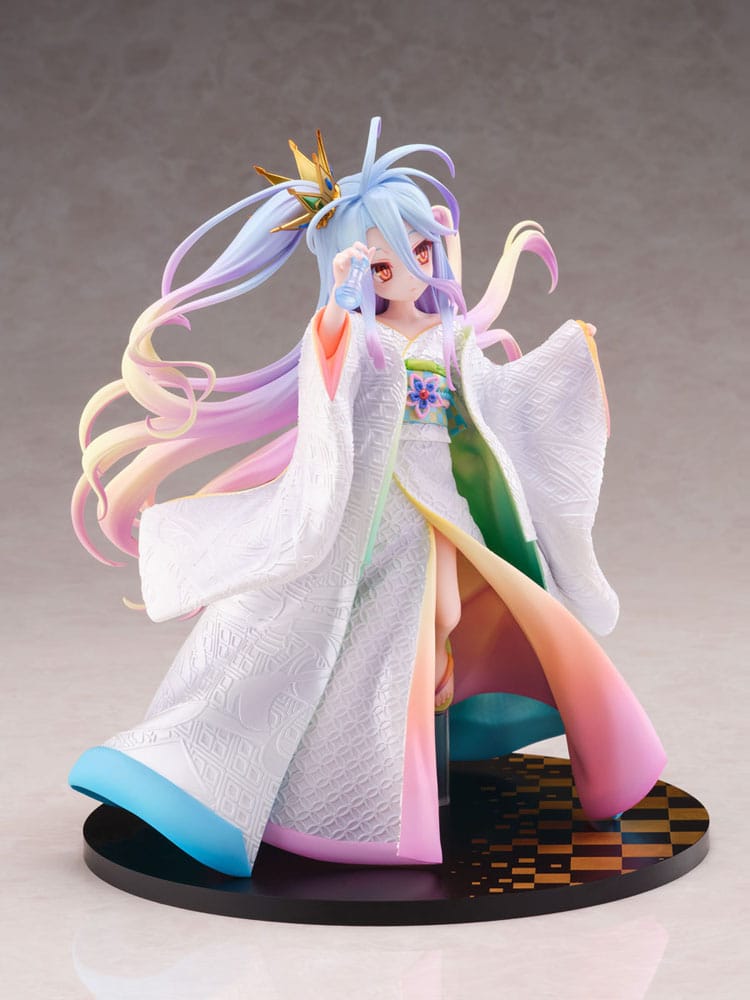 No Game no Life statuette PVC 1/7 Shiro -Shiromuku- 23 cm