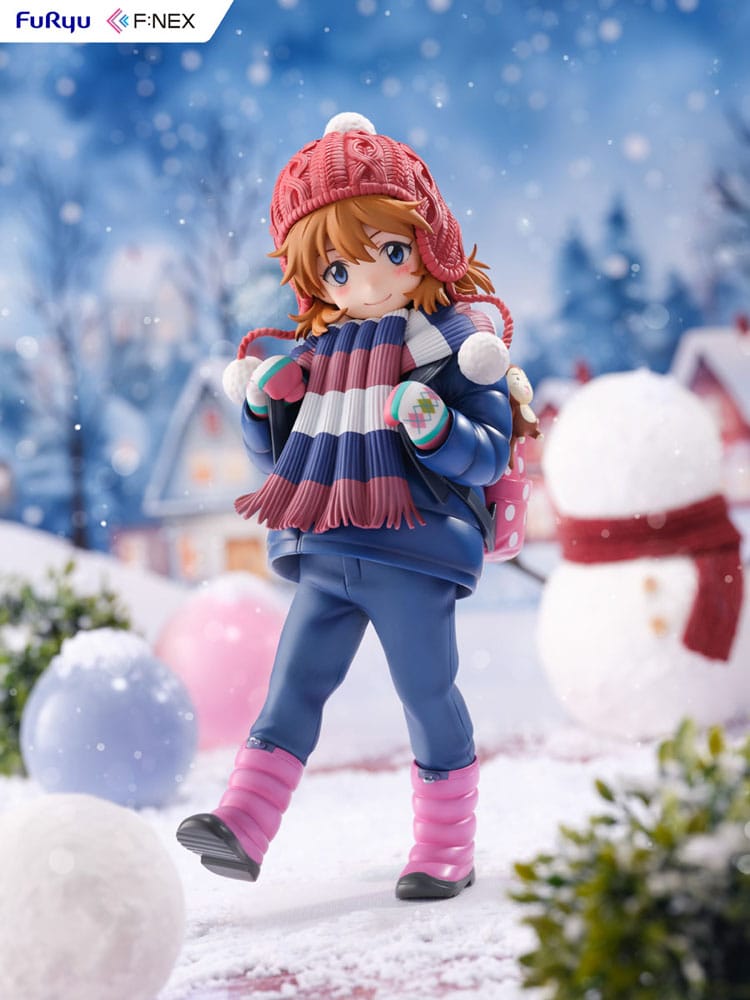 Evangelion: 3.0 + 1.0 Thrice Upon a Time honeko FNEX statuette 1/6 Asuka Shikinami Langley Winter Ver. 20 cm