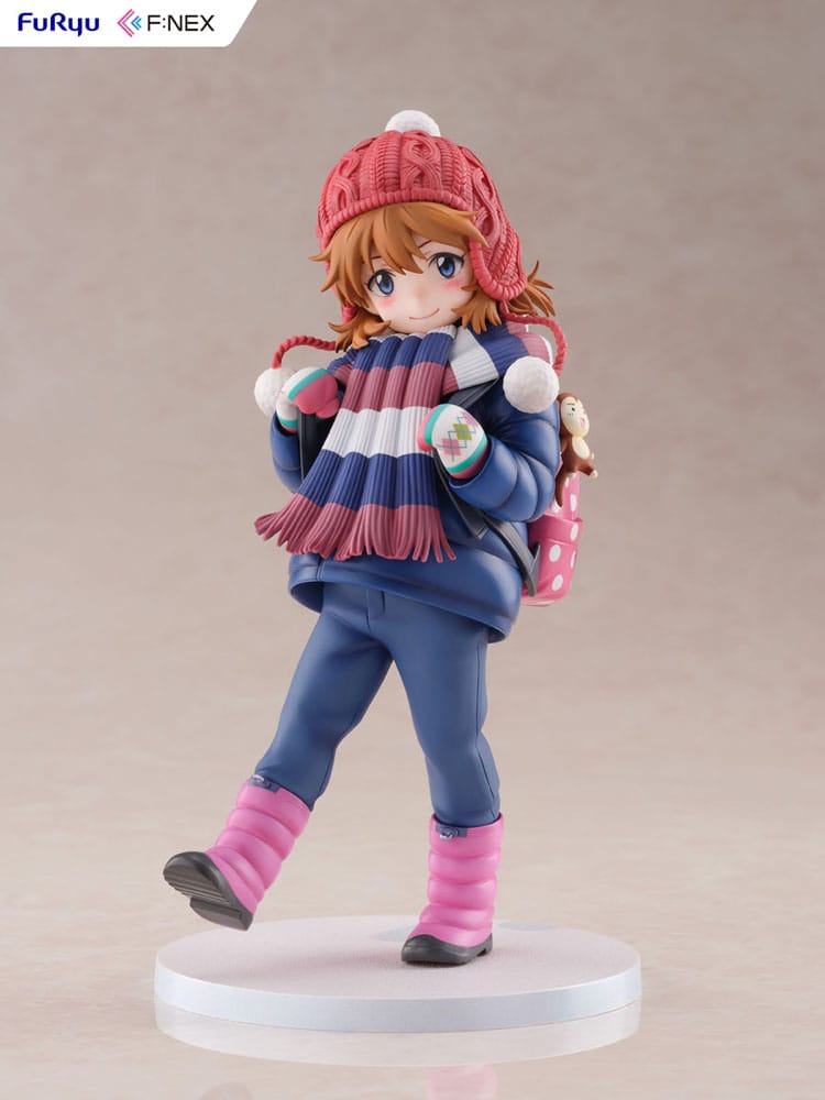 Evangelion: 3.0 + 1.0 Thrice Upon a Time honeko FNEX statuette 1/6 Asuka Shikinami Langley Winter Ver. 20 cm