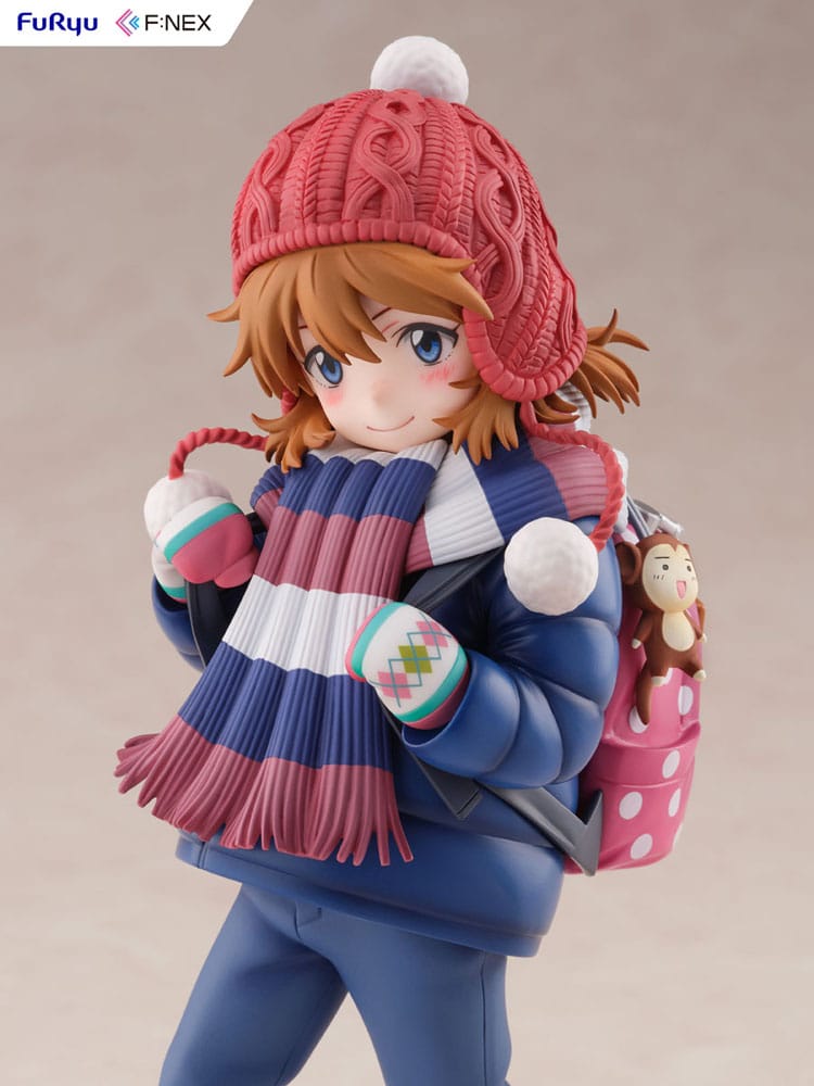 Evangelion: 3.0 + 1.0 Thrice Upon a Time honeko FNEX statuette 1/6 Asuka Shikinami Langley Winter Ver. 20 cm