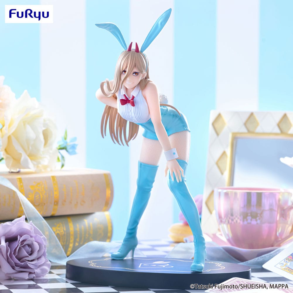Chainsaw Man statuette PVC BiCute Bunnies Power Light Blue Color Ver. 30 cm