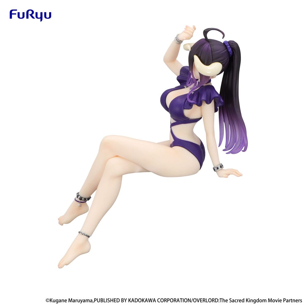 Overlord statuette PVC Noodle Stopper Albedo Swimsuit Dark Purple Color Ver. 16 cm