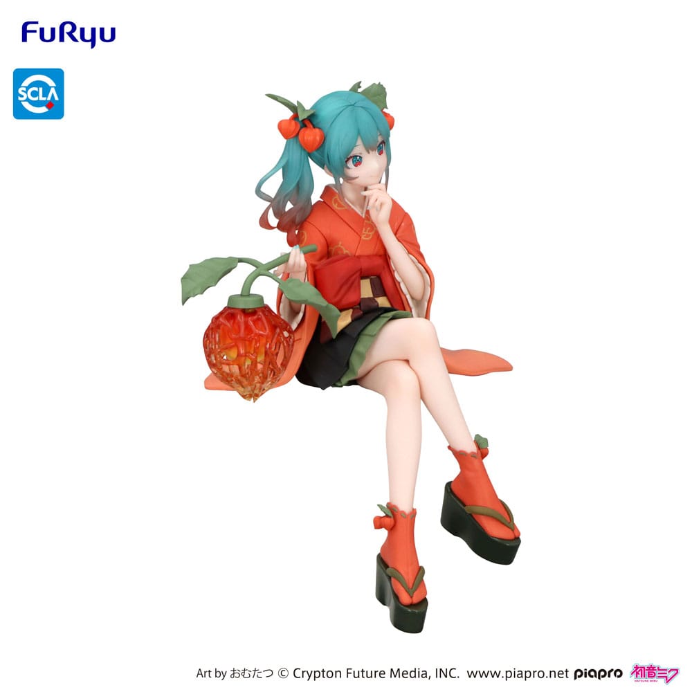 Hatsune Miku statuette PVC Noodle Stopper Flower Fairy Winter Cherry 15 cm
