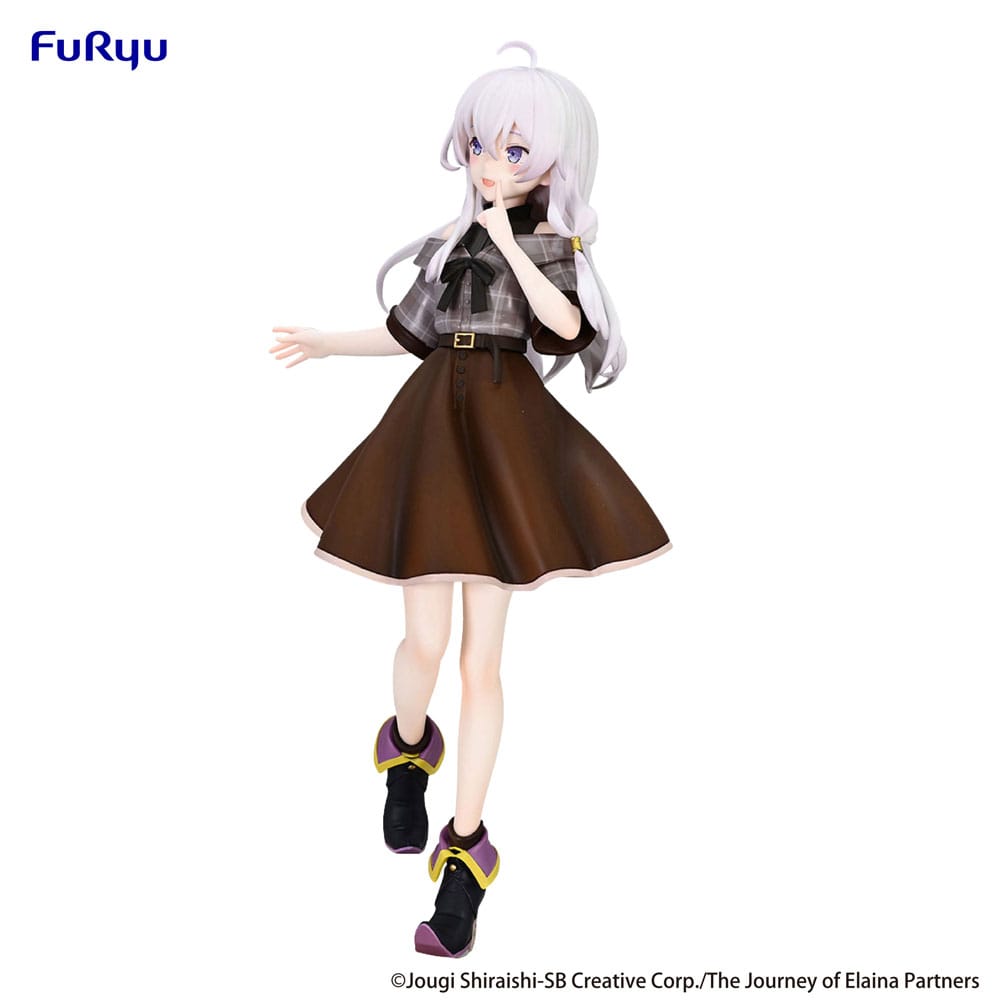 Wandering Witch: The Journey of Elaina statuette PVC Trio-Try-iT Elaina Brown Outfit Ver. 22 cm