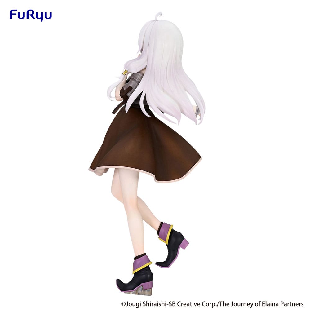 Wandering Witch: The Journey of Elaina statuette PVC Trio-Try-iT Elaina Brown Outfit Ver. 22 cm