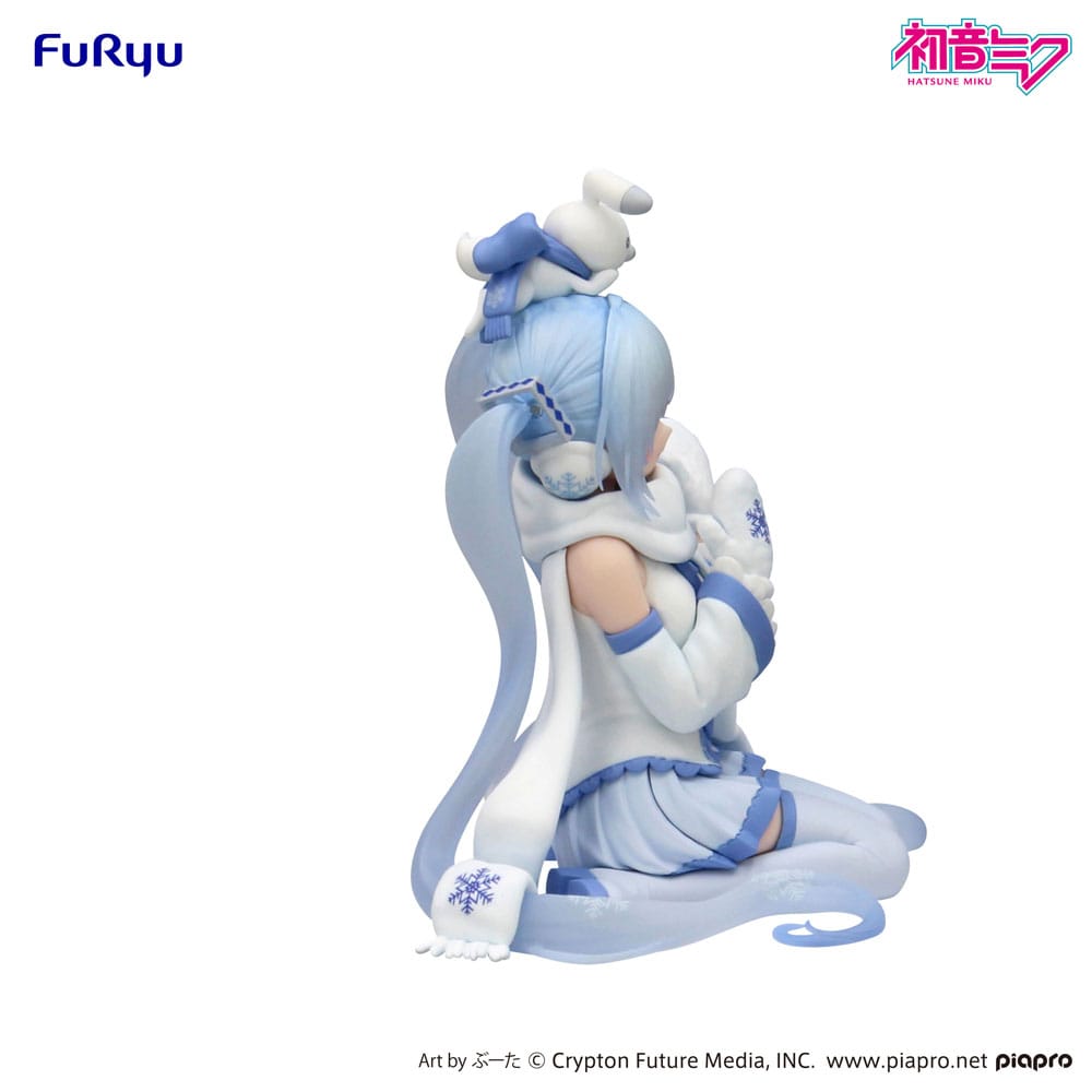 Hatsune Miku statuette PVC Noodle Stopper Snow Miku Sky Town 10th Ver. 10 cm