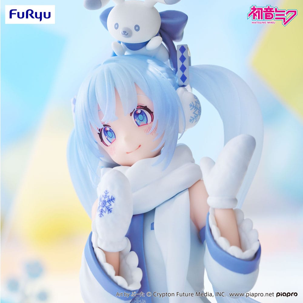 Hatsune Miku statuette PVC Noodle Stopper Snow Miku Sky Town 10th Ver. 10 cm