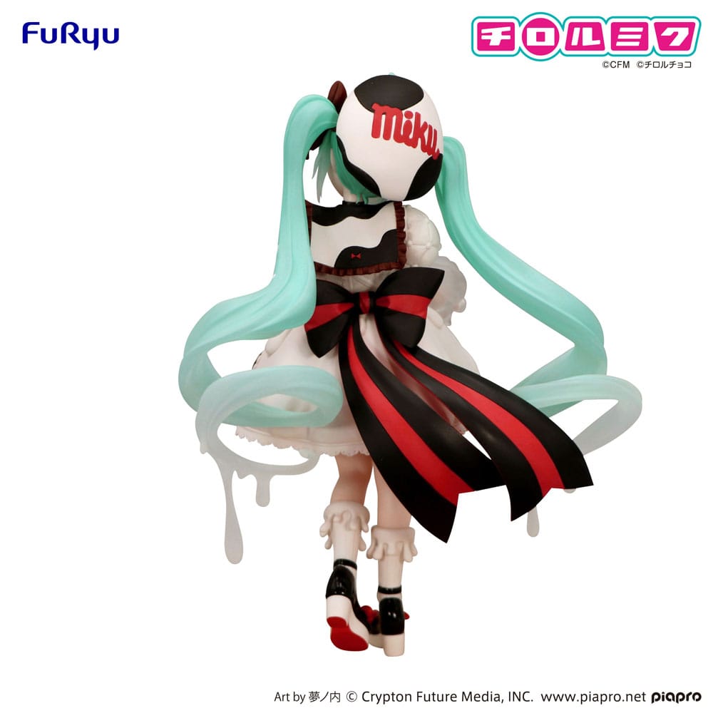 Hatsune Miku x Tirol Choco statuette PVC Trio-Try-iT Hatsune Miku Milk Ver. 18 cm