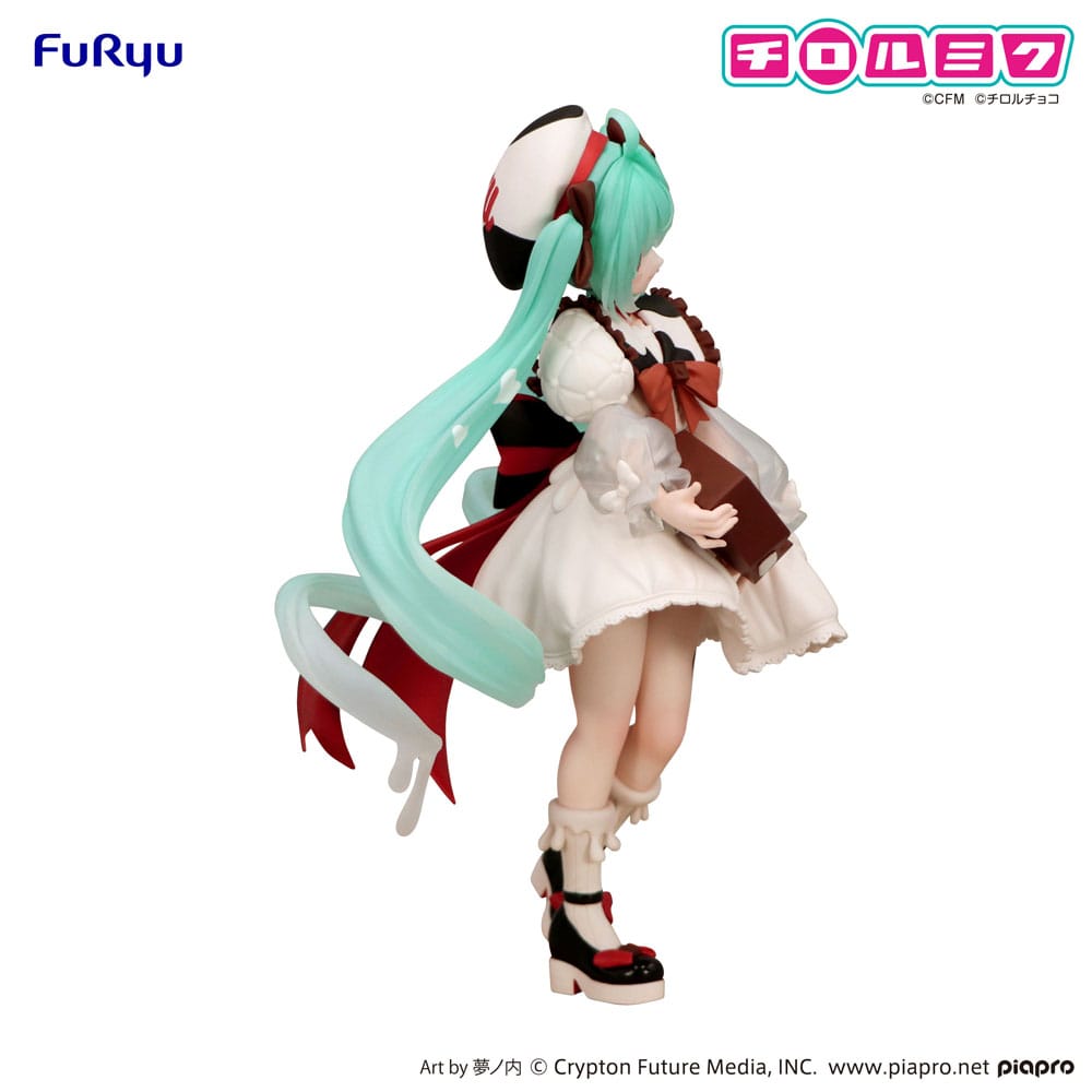 Hatsune Miku x Tirol Choco statuette PVC Trio-Try-iT Hatsune Miku Milk Ver. 18 cm