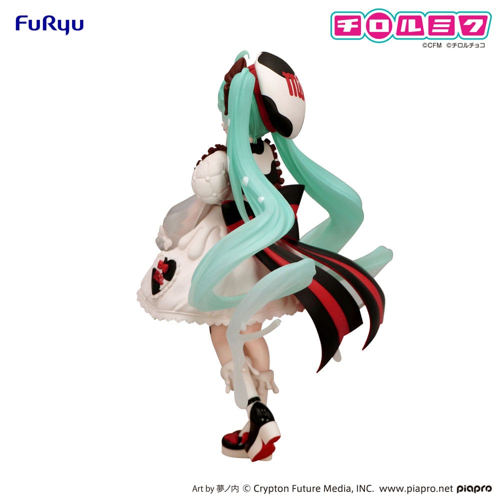 Hatsune Miku x Tirol Choco statuette PVC Trio-Try-iT Hatsune Miku Milk Ver. 18 cm