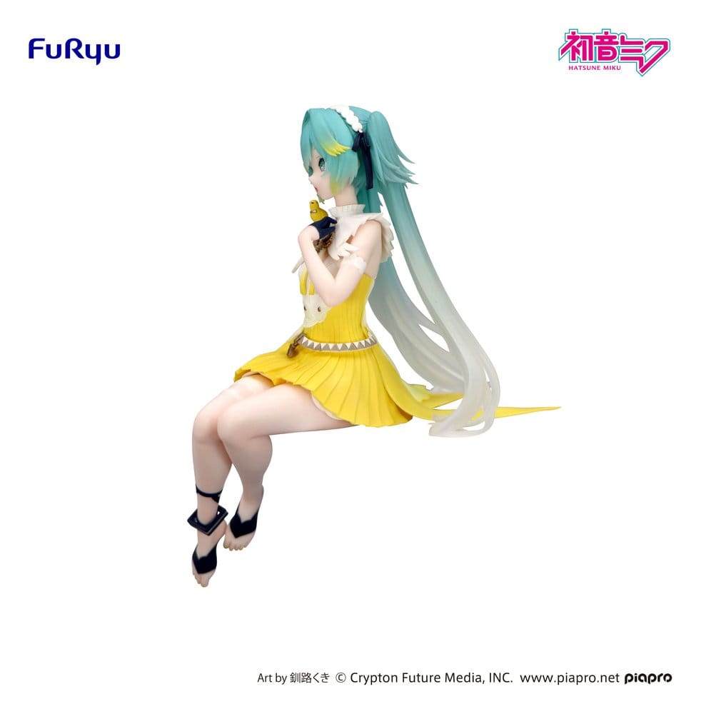 Hatsune Miku statuette PVC Noodle Stopper Canary Bird heo exclusive 14 cm