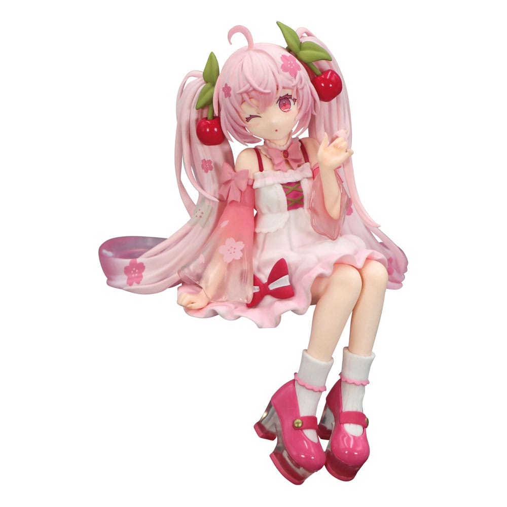 Hatsune Miku statuette PVC Noodle Stopper Sakura Miku 2025 Wink Ver. 14 cm