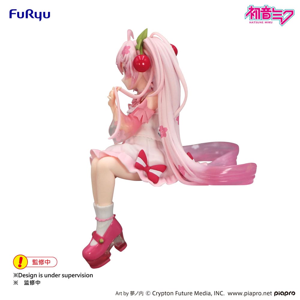 Hatsune Miku statuette PVC Noodle Stopper Sakura Miku 2025 Wink Ver. 14 cm