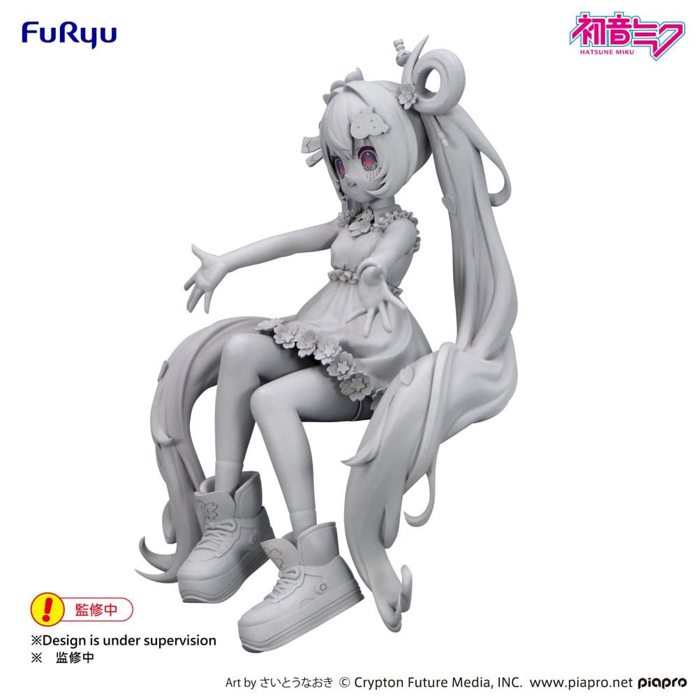 Hatsune Miku statuette PVC Noodle Stopper Hatsune Miku 10th Anniversary 14 cm