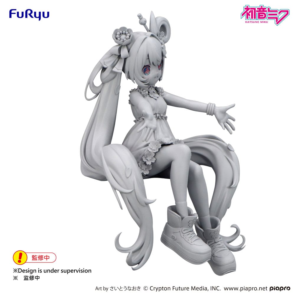 Hatsune Miku statuette PVC Noodle Stopper Hatsune Miku 10th Anniversary 14 cm