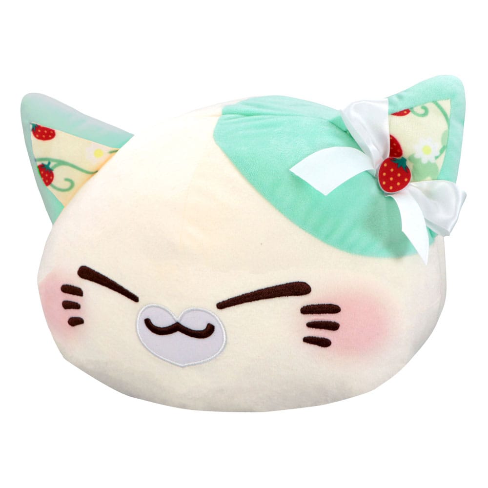 Nemuneko Cat peluche Sweet Big Plush Mint Green 35 cm
