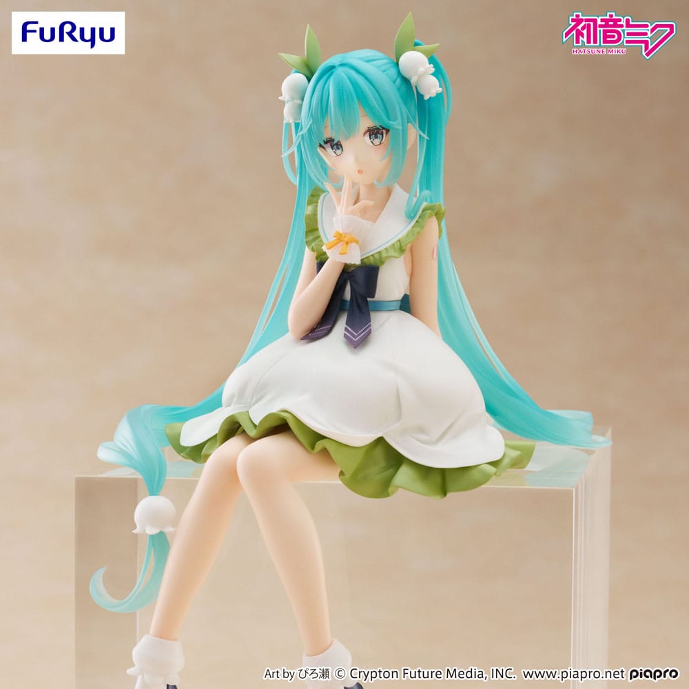 Hatsune Miku statuette PVC Noodle Stopper Flower Fairy Lily of the Valley 14 cm
