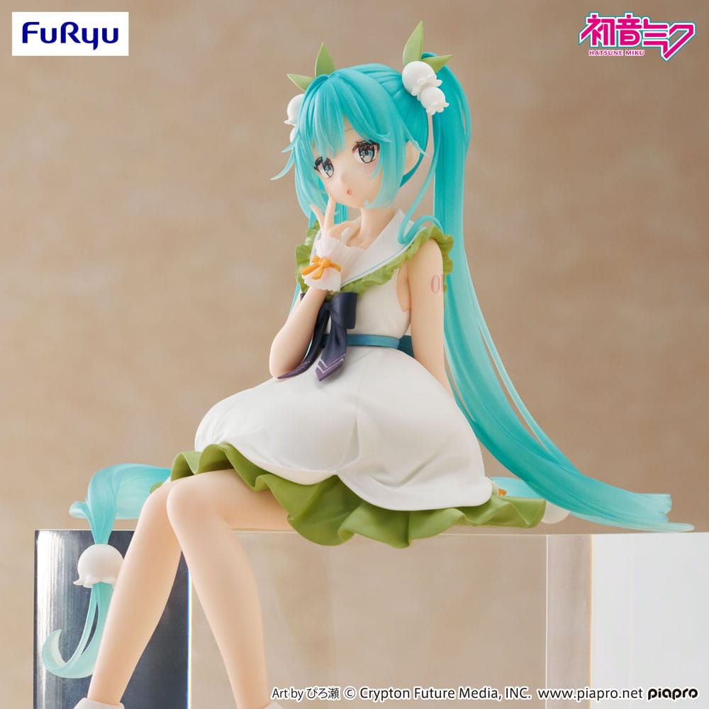 Hatsune Miku statuette PVC Noodle Stopper Flower Fairy Lily of the Valley 14 cm