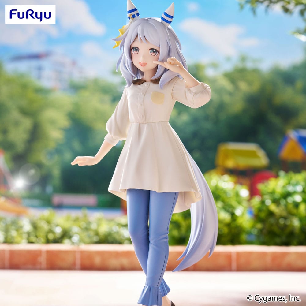 Uma Musume Pretty Derby statuette PVC Trio-Try-iT Hishi Miracle 21 cm