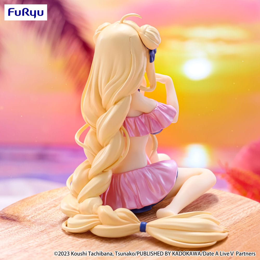 Date A Live V statuette PVC Noodle Stopper Mukuro Hoshimiya Swimsuit Pastel Pink Color Ver. 13 cm