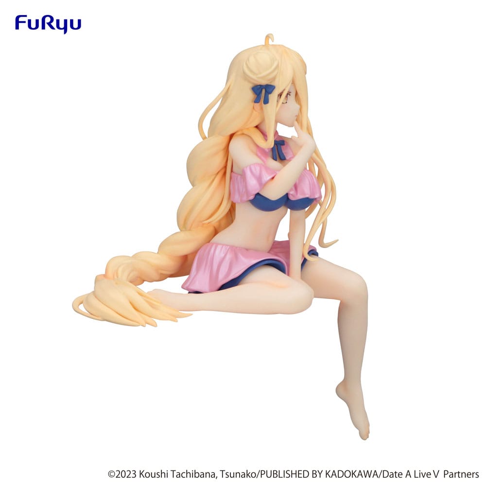 Date A Live V statuette PVC Noodle Stopper Mukuro Hoshimiya Swimsuit Pastel Pink Color Ver. 13 cm