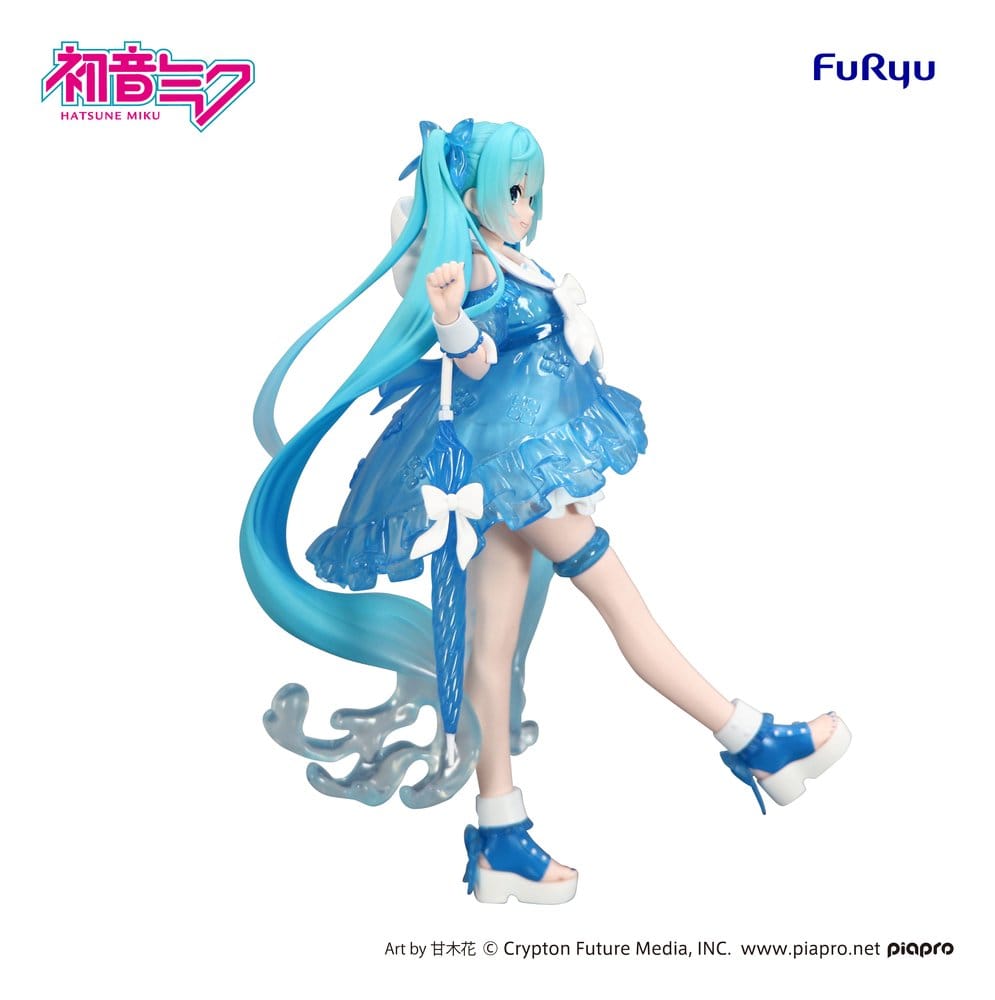 Hatsune Miku statuette PVC Trio-Try-iT Miku Rainy Dance 19 cm