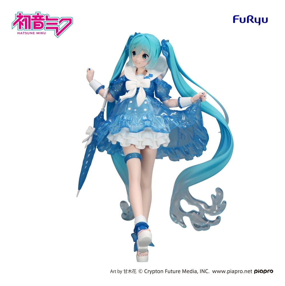 Hatsune Miku statuette PVC Trio-Try-iT Miku Rainy Dance 19 cm