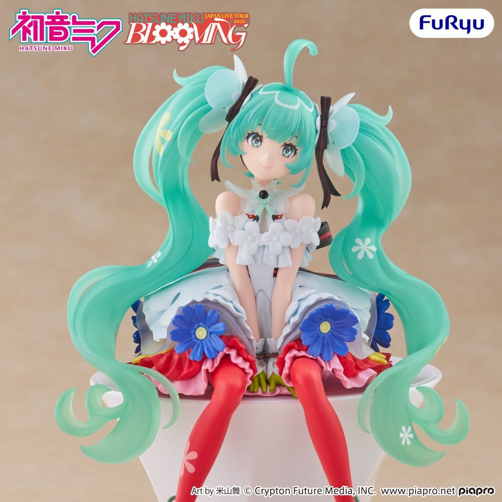 Hatsune Miku statuette PVC Noodle Stopper Hatsune Miku Japan Live Tour 2025 Blooming 14 cm