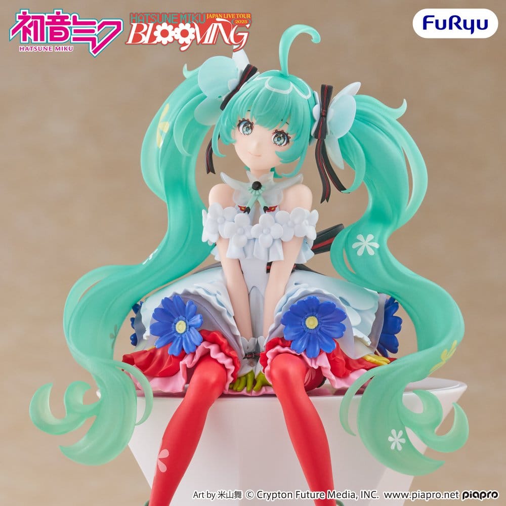 Hatsune Miku statuette PVC Noodle Stopper Hatsune Miku Japan Live Tour 2025 Blooming 14 cm
