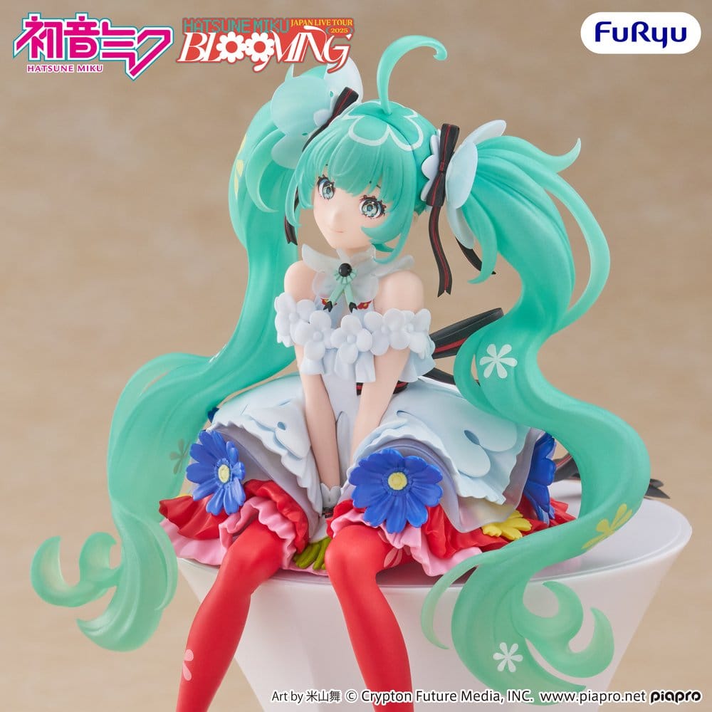 Hatsune Miku statuette PVC Noodle Stopper Hatsune Miku Japan Live Tour 2025 Blooming 14 cm