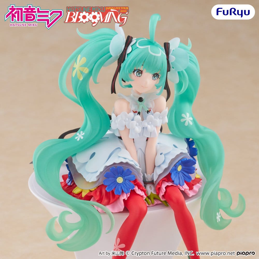 Hatsune Miku statuette PVC Noodle Stopper Hatsune Miku Japan Live Tour 2025 Blooming 14 cm