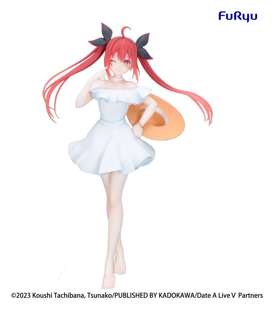 Date A Live V statuette PVC Muchute Kotori Itsuka Summer Dress 20 cm