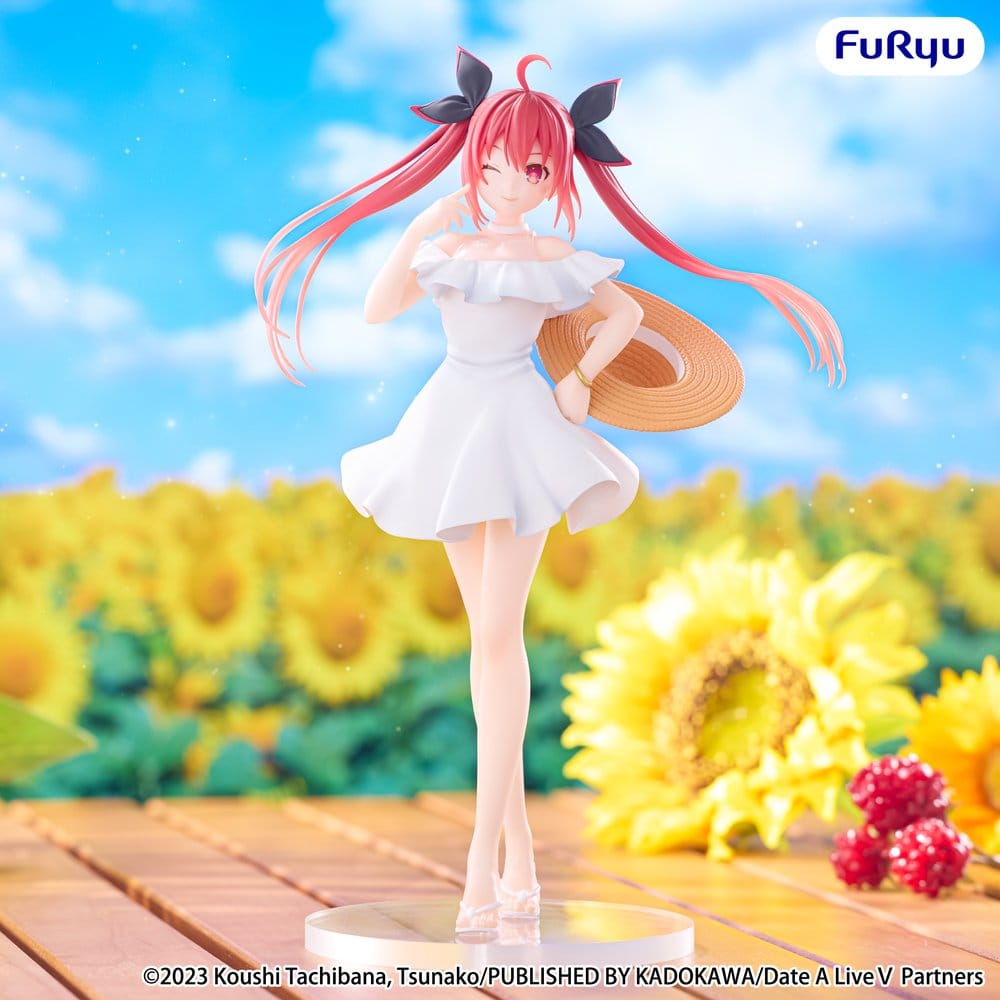 Date A Live V statuette PVC Muchute Kotori Itsuka Summer Dress 20 cm