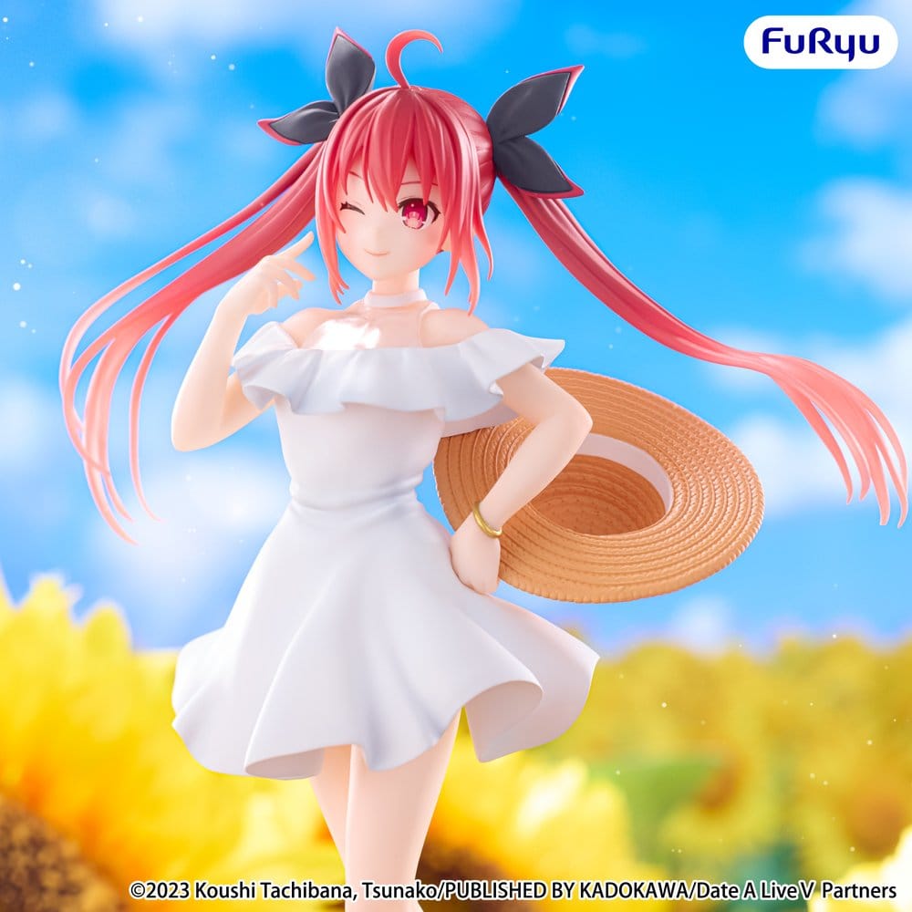 Date A Live V statuette PVC Muchute Kotori Itsuka Summer Dress 20 cm