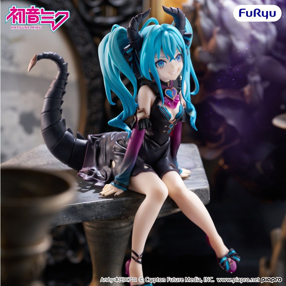 Hatsune Miku Noodle Stopper figurine PVC Hatsune Miku Villain Ver. 16 cm
