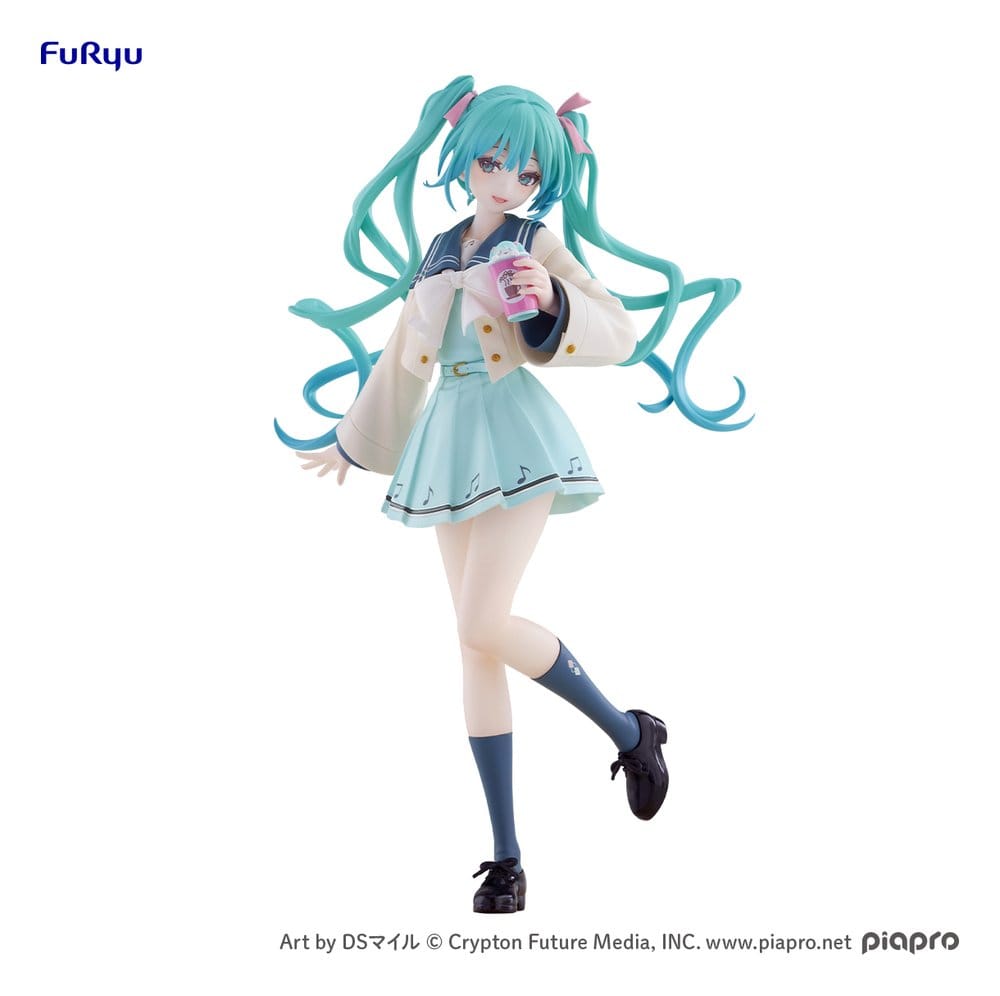 Hatsune Miku figurine PVC Sweet School Life Pure Version 18 cm
