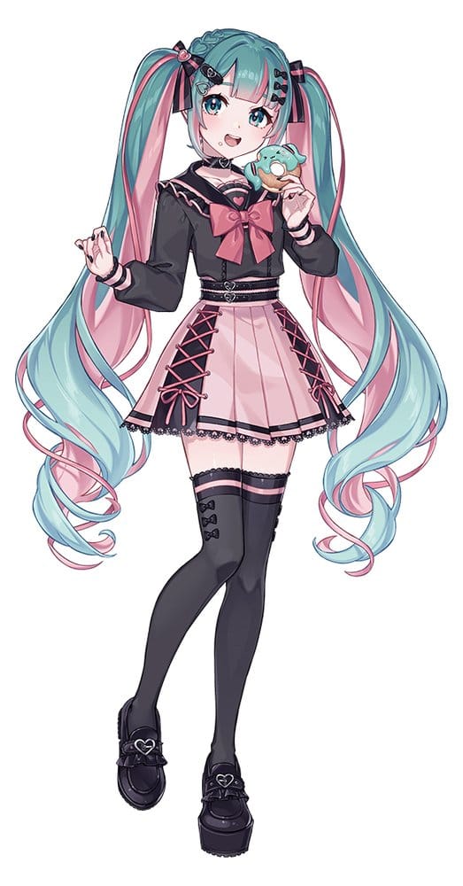 Hatsune Miku figurine PVC Sweet School Life Bitter & Sweet Version 18 cm