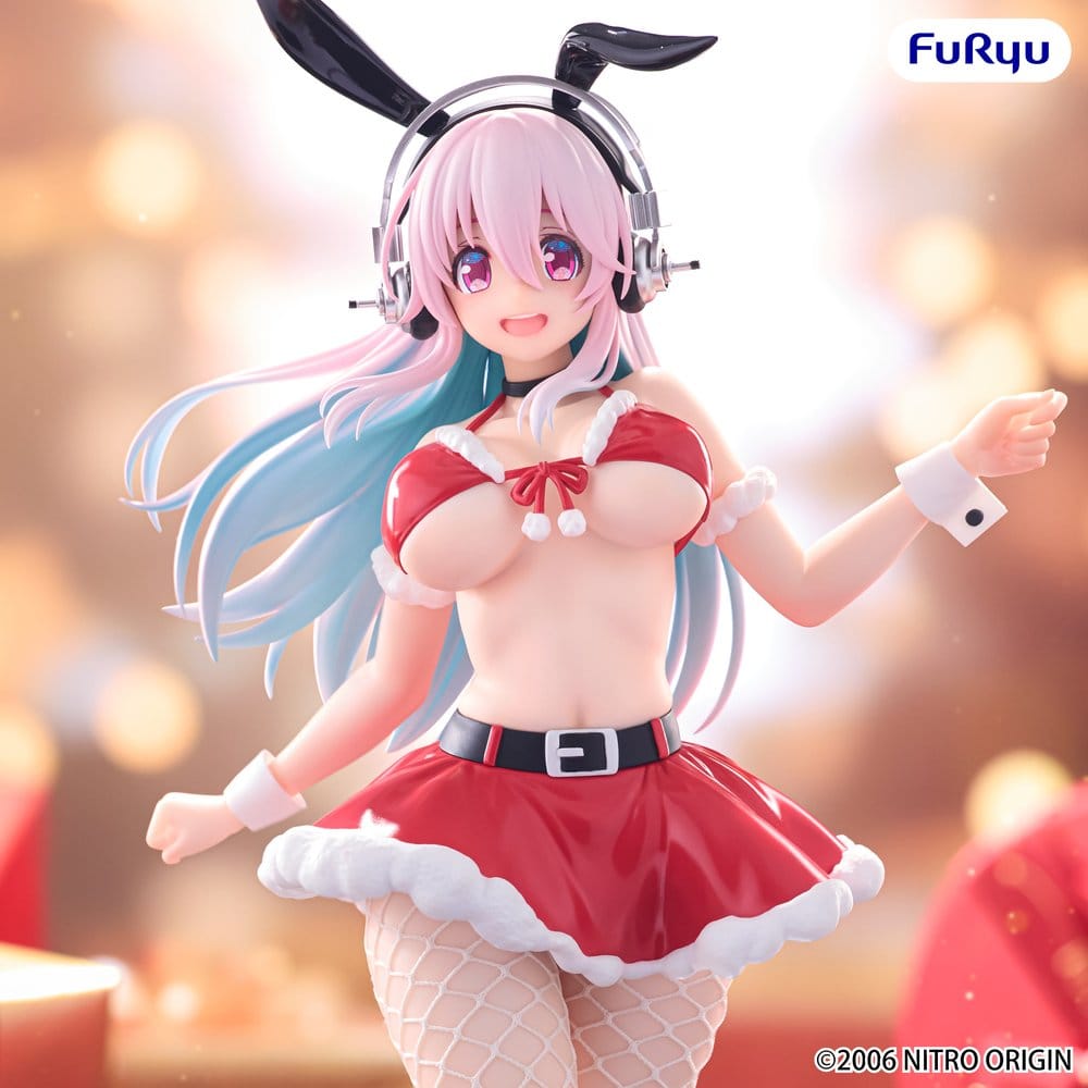 Super Sonico figurine PVC BiCute Bunnies Santa Ver. 30 cm