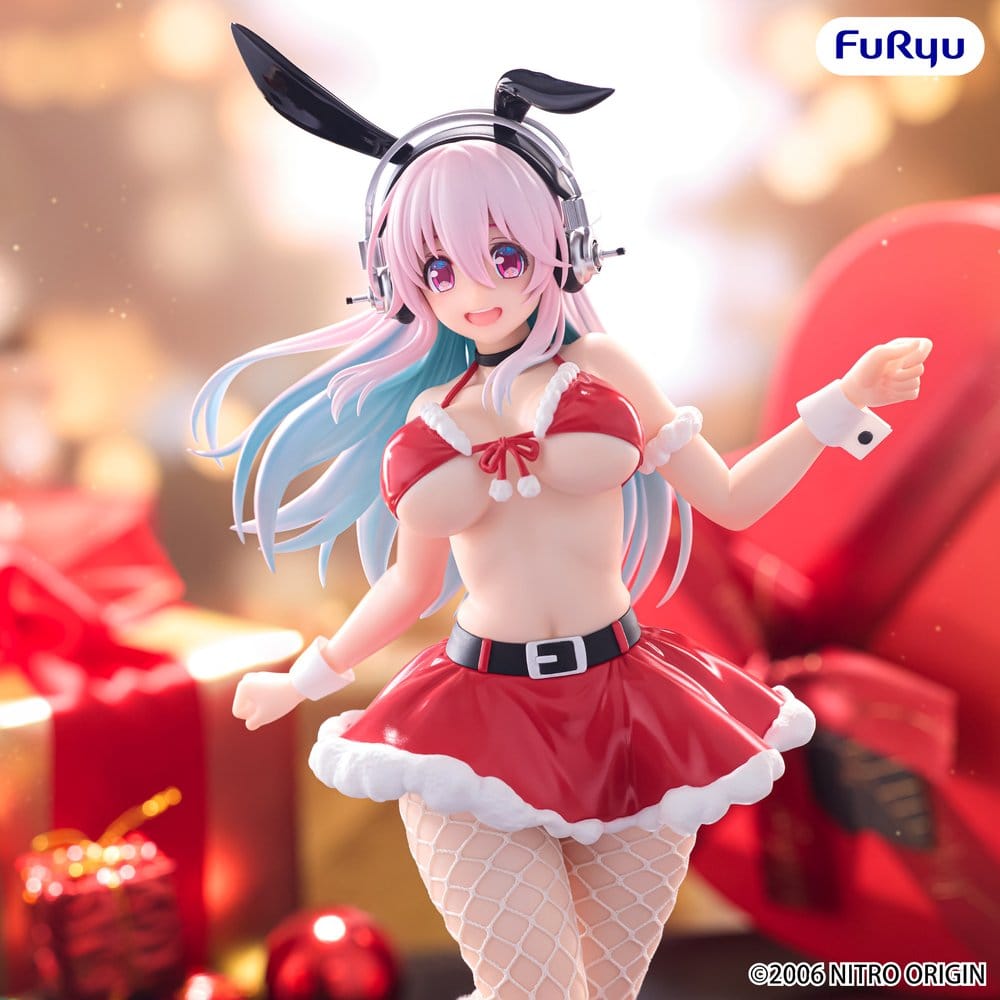 Super Sonico figurine PVC BiCute Bunnies Santa Ver. 30 cm