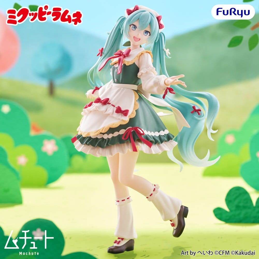Mikuppy Ramune figurine PVC Muchute Mikuppy Ramune Ver. 18 cm