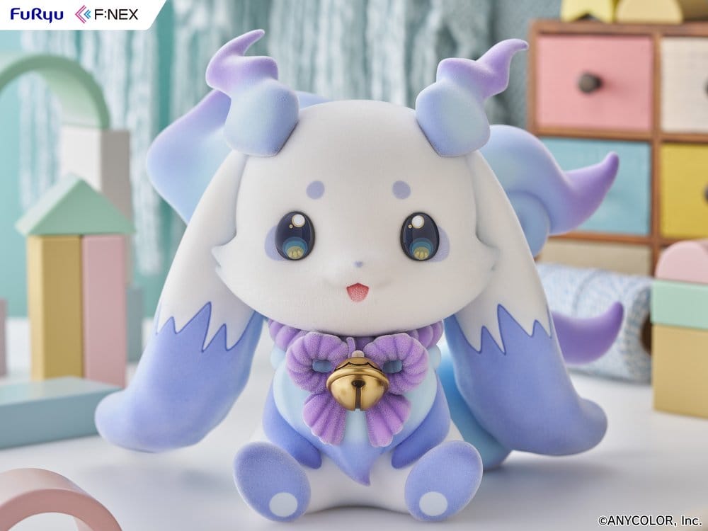 Nijisanji F:Nex figurine Soft Vinyl Flocky 1/2 Lunlun 20 cm