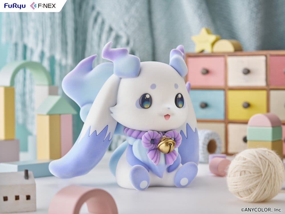Nijisanji F:Nex figurine Soft Vinyl Flocky 1/2 Lunlun 20 cm