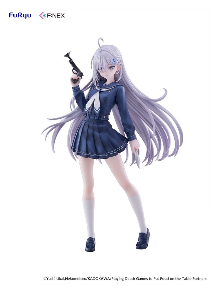 Playing Death Games to Put Food on the Table figurine PVC 1/7 Yuki School Uniform Ver. 24 cm